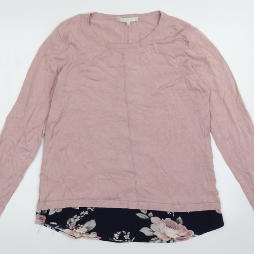Lakeland Womens Pink  Viscose Pullover Sweatshirt Size M  Pullover