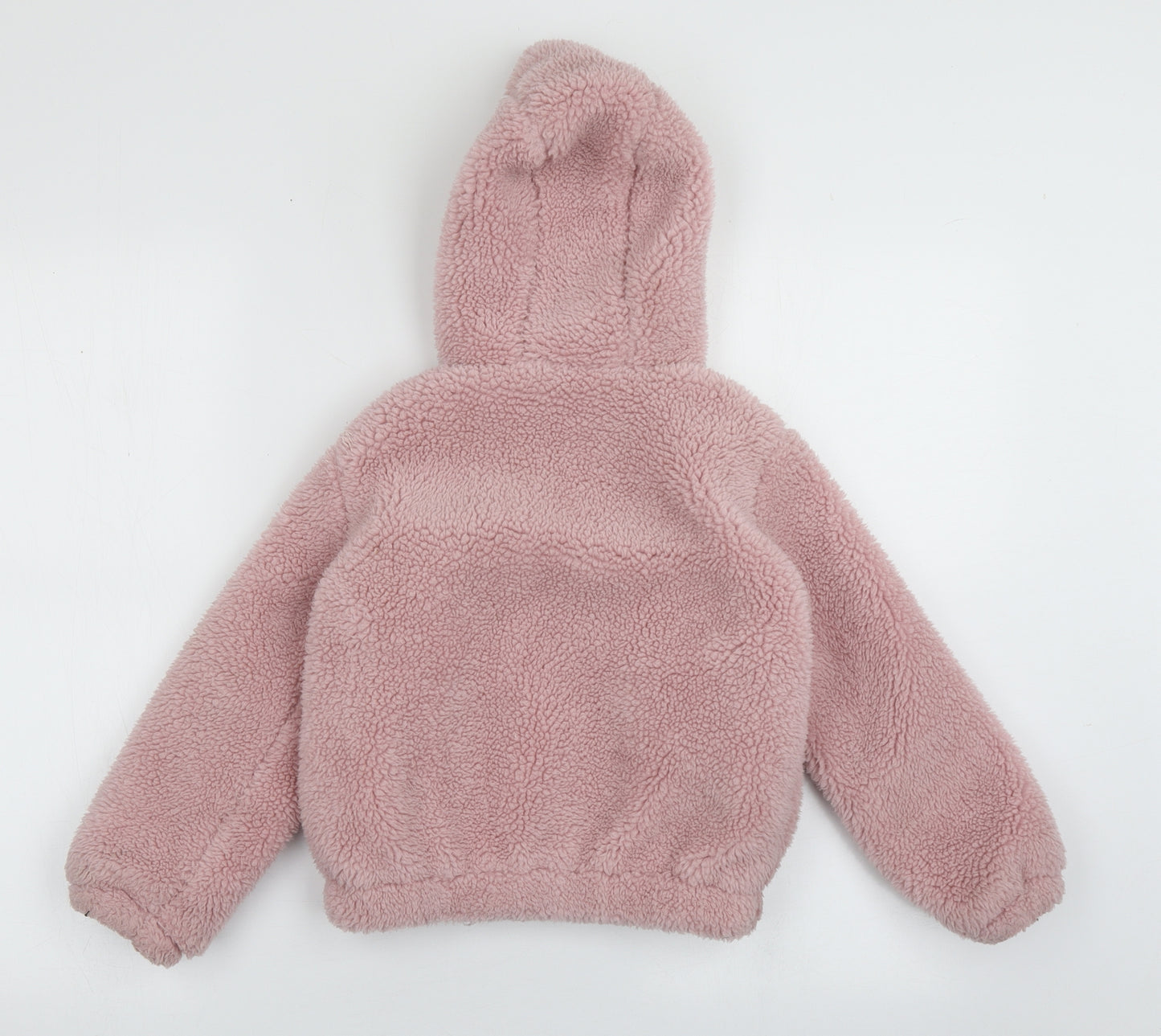 George Girls Pink   Basic Jacket Jacket Size 5-6 Years  Zip