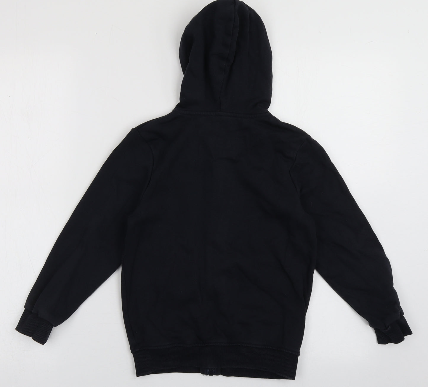 sainsburys Boys Black  Coir Full Zip Hoodie Size 6 Years  Zip - school wear
