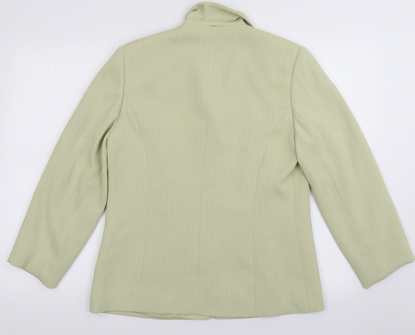 Gold by Michael H Womens Gold   Jacket Blazer Size 12  Button