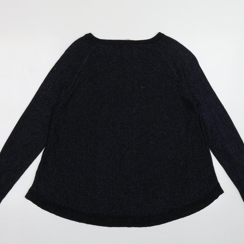 Phase Eight Womens Blue  Polyester Pullover Sweatshirt Size 12  Pullover