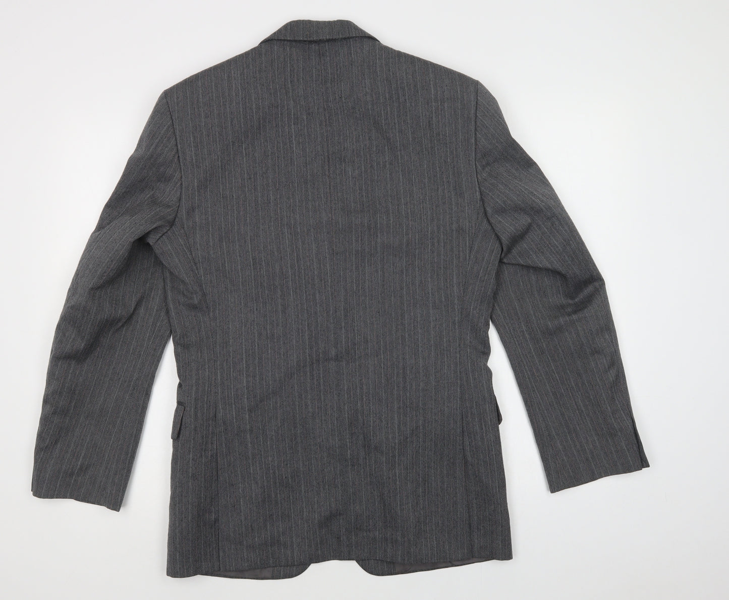 M&S Mens Grey   Jacket Blazer Size M  Button