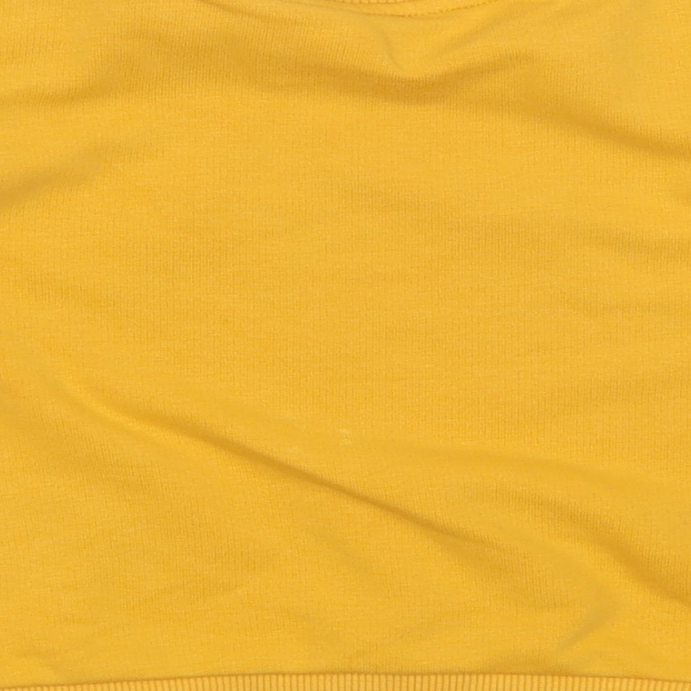 F&F Baby Yellow  Cotton Pullover Jumper Size 18-24 Months  Snap - Batman
