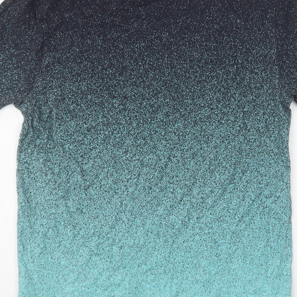 NEXT Mens Green  Cotton  T-Shirt Size S Crew Neck