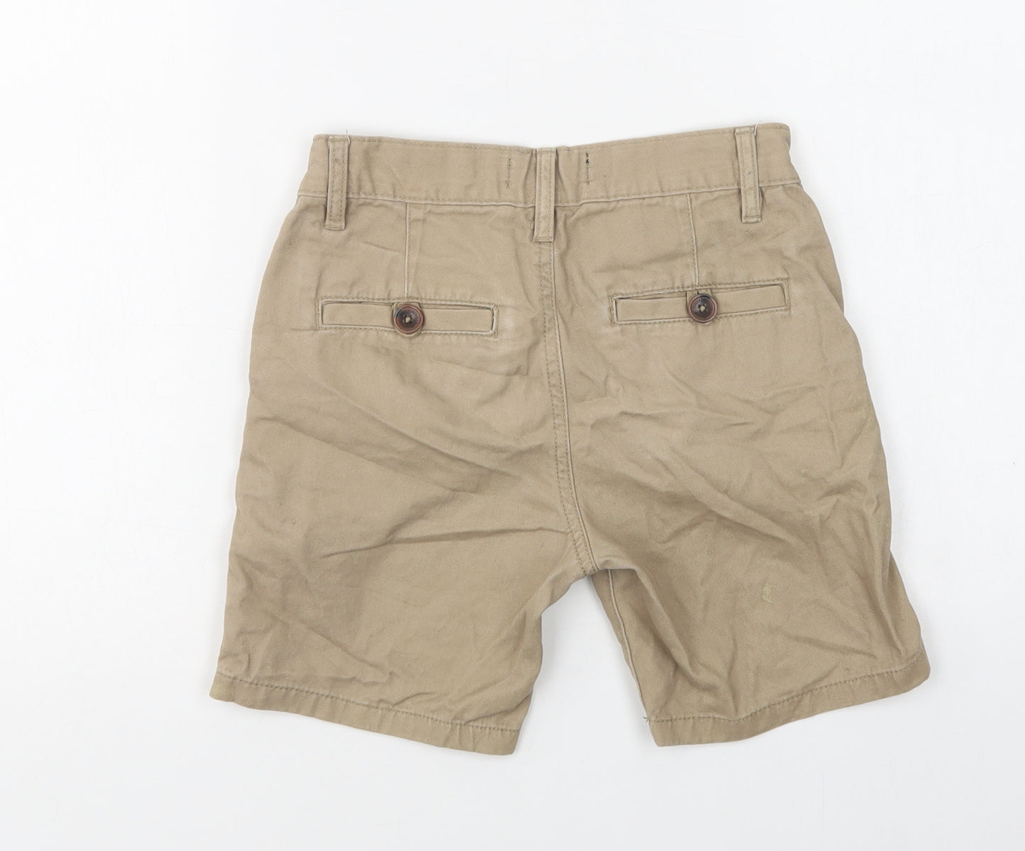 Threadboys Boys Beige  Cotton Chino Shorts Size 7-8 Years  Regular