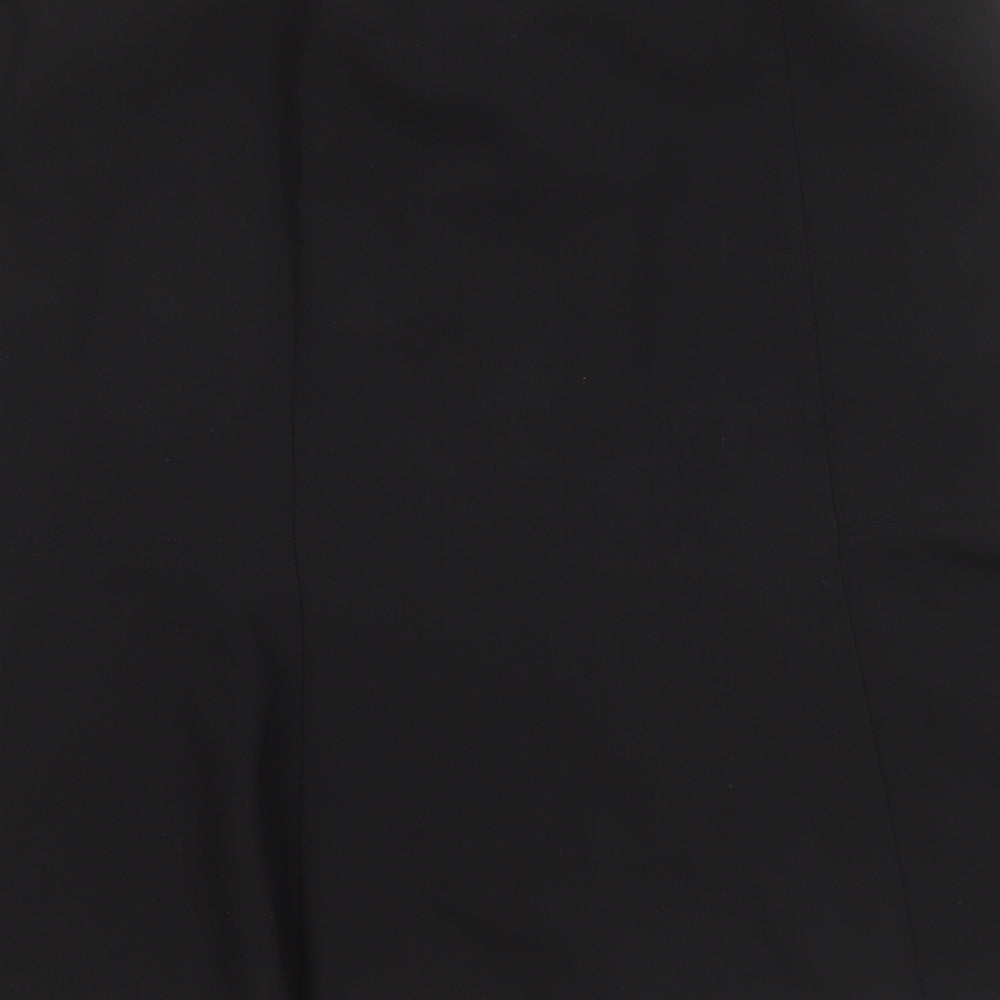 Principles Womens Black  Polyester Trumpet Skirt Size 14   Zip