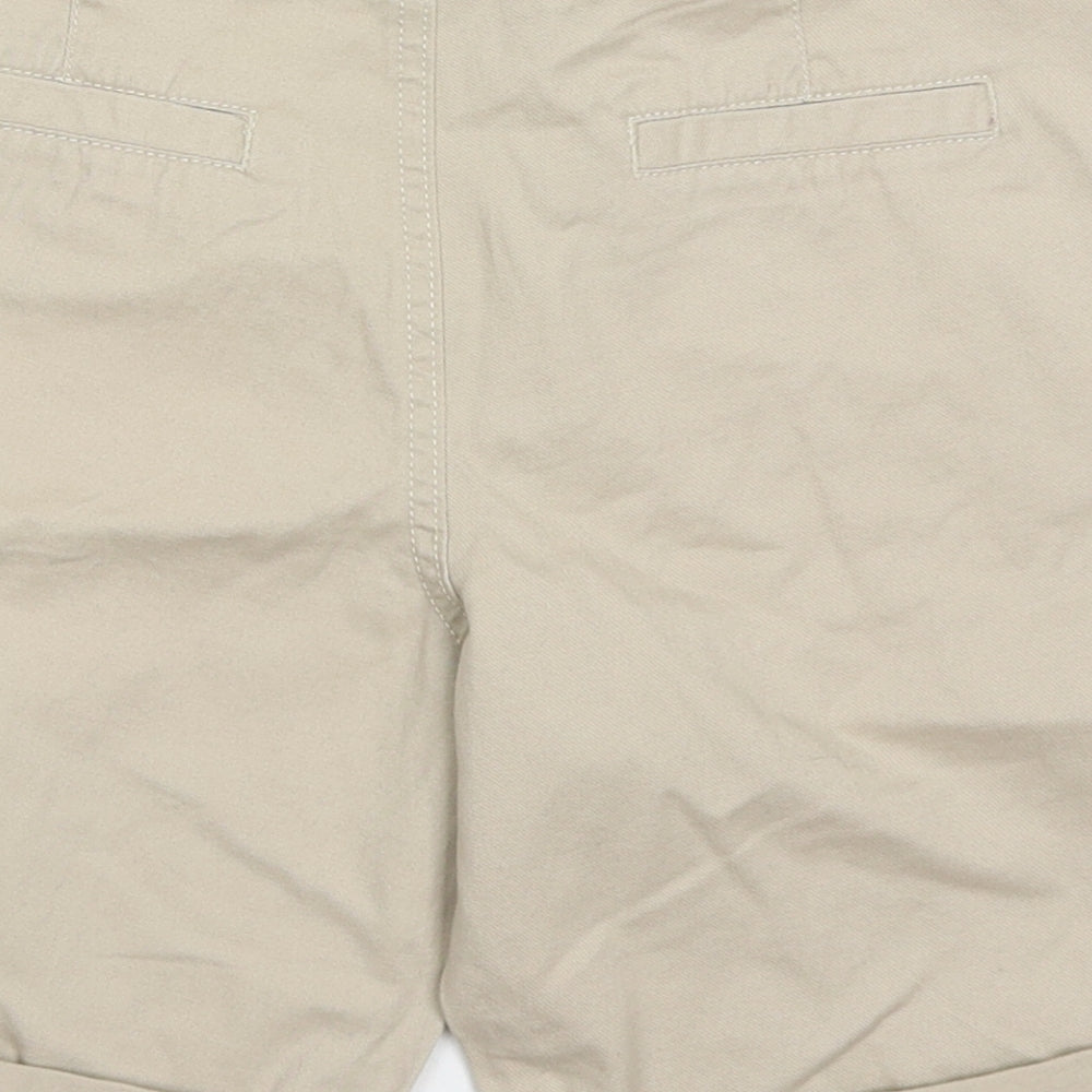 Denim Co Boys Beige  Cotton Chino Shorts Size 11-12 Years  Regular