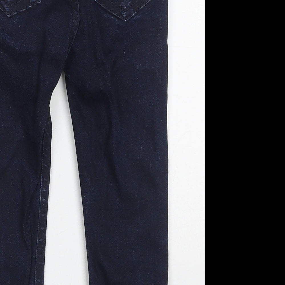 Mothercare Boys Beige  Cotton Skinny Jeans Size 2-3 Years  Regular Button