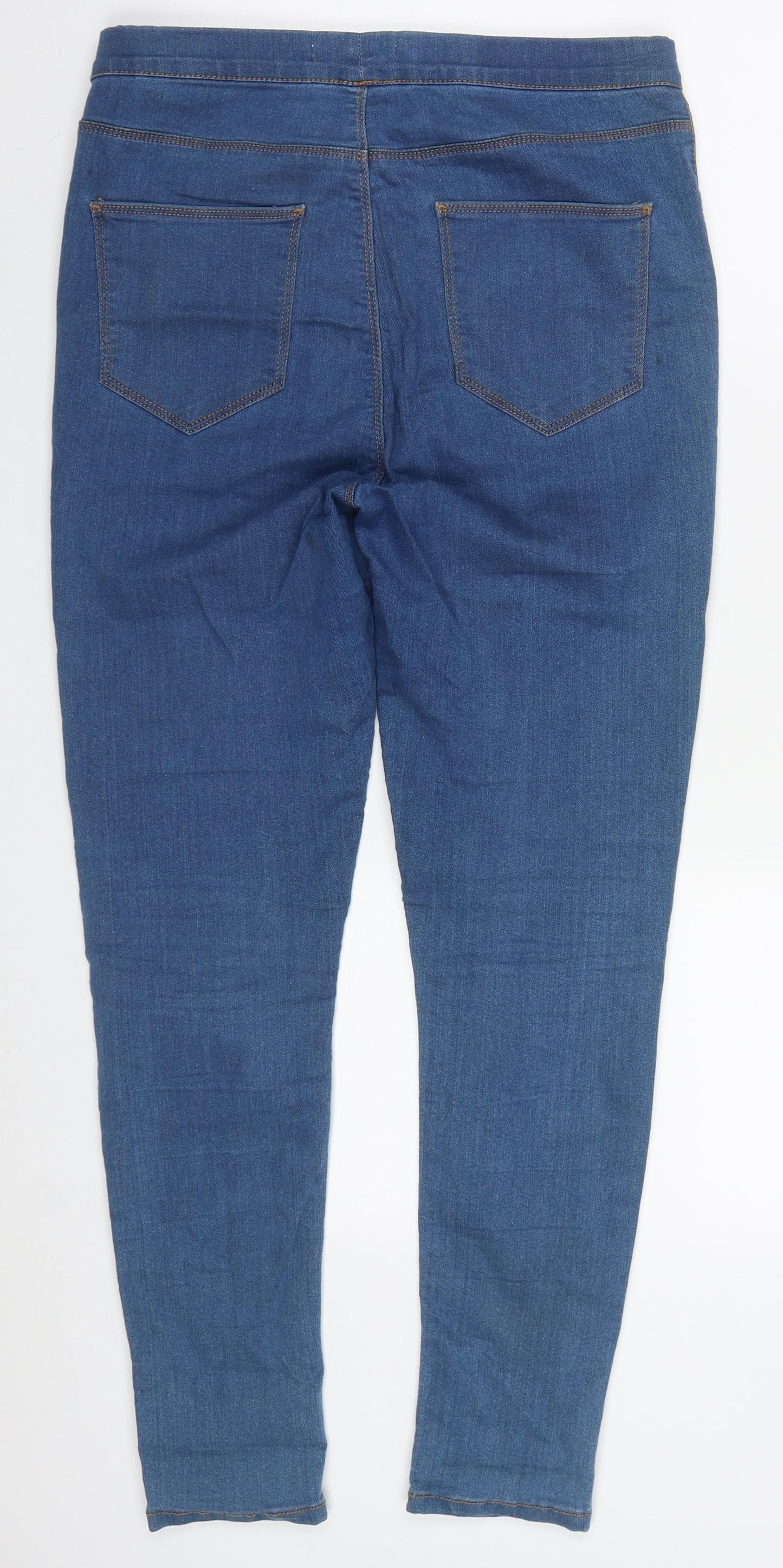 365 Denim Womens Blue  Cotton Jegging Jeans Size 12 L28 in Regular