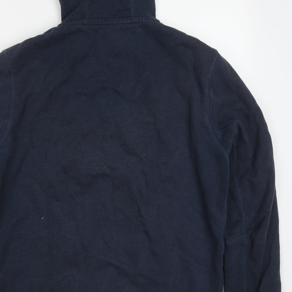 NEXT Mens Blue  Cotton Full Zip Hoodie Size M