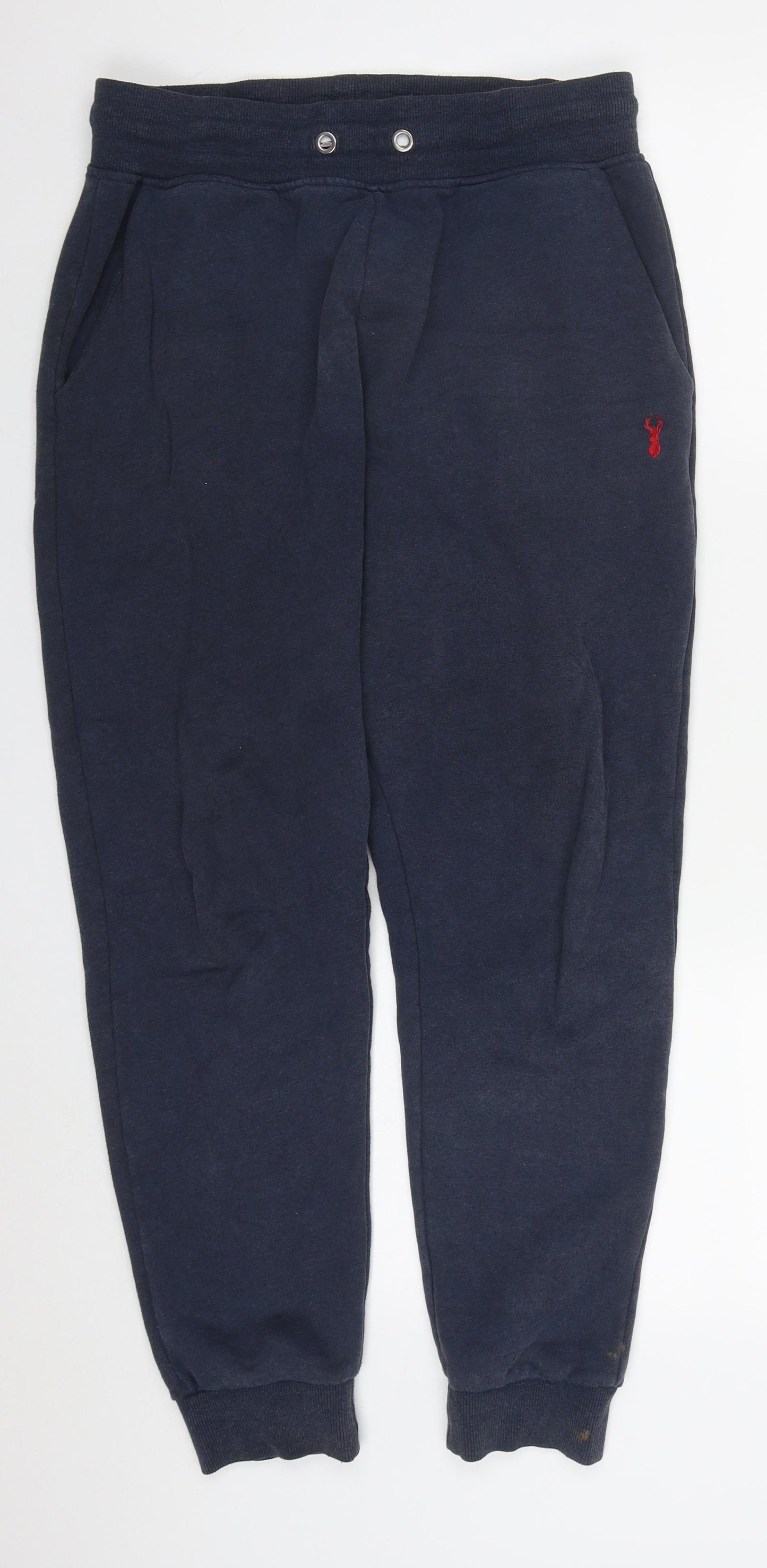 NEXT Mens Blue  Cotton Sweatpants Trousers Size M L27 in Regular