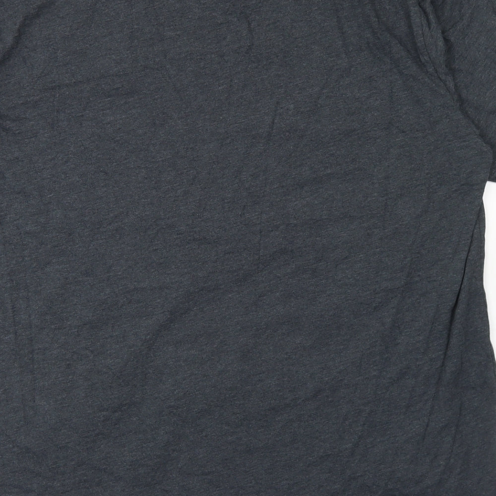 Warner Bros. Studio Tour Mens Grey  Cotton  T-Shirt Size 2XL Crew Neck  - Harry Potter Sirius Black