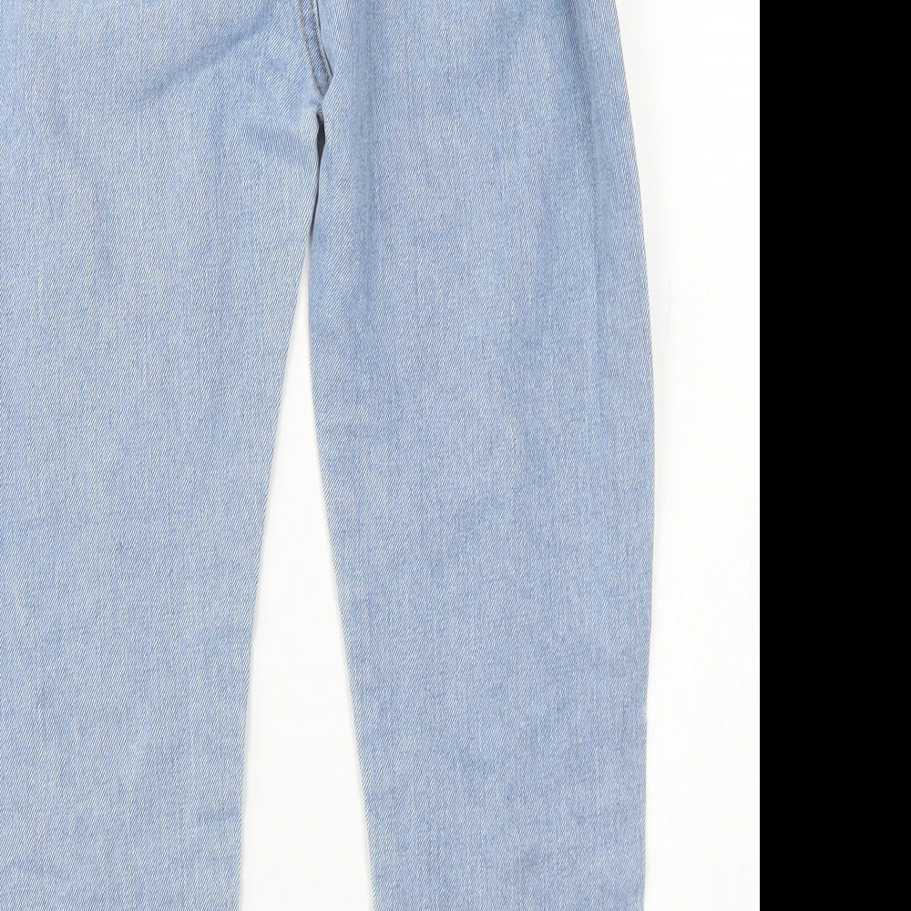 SheIn Girls Blue  Cotton  Jeans Size 10 Years  Regular  - Distressed
