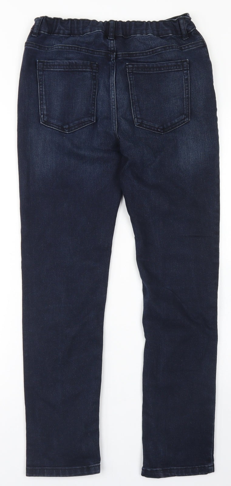 TU Boys Blue  Cotton Straight Jeans Size 13 Years  Regular Button