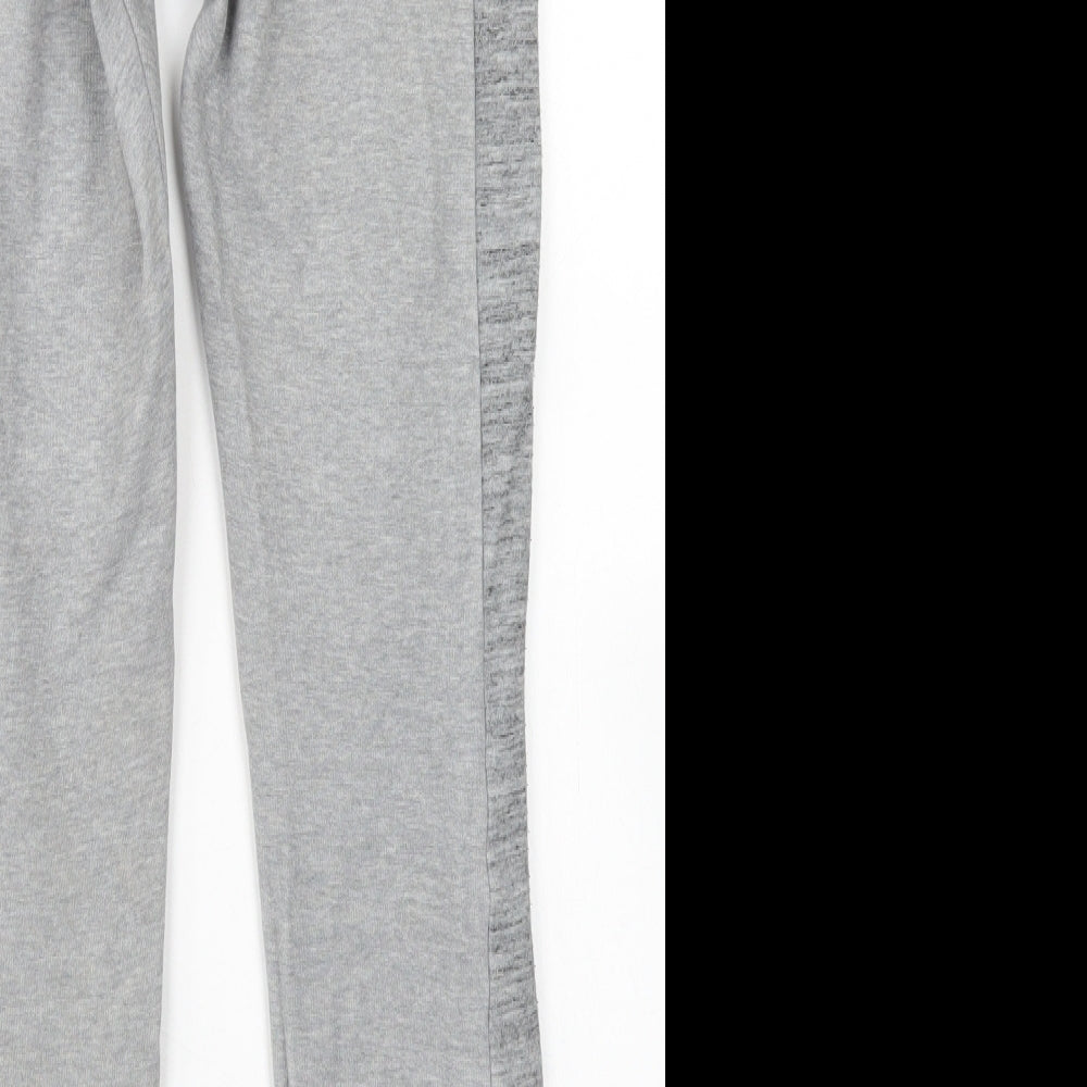 George Boys Grey  Cotton Jogger Trousers Size 13-14 Years  Regular Drawstring