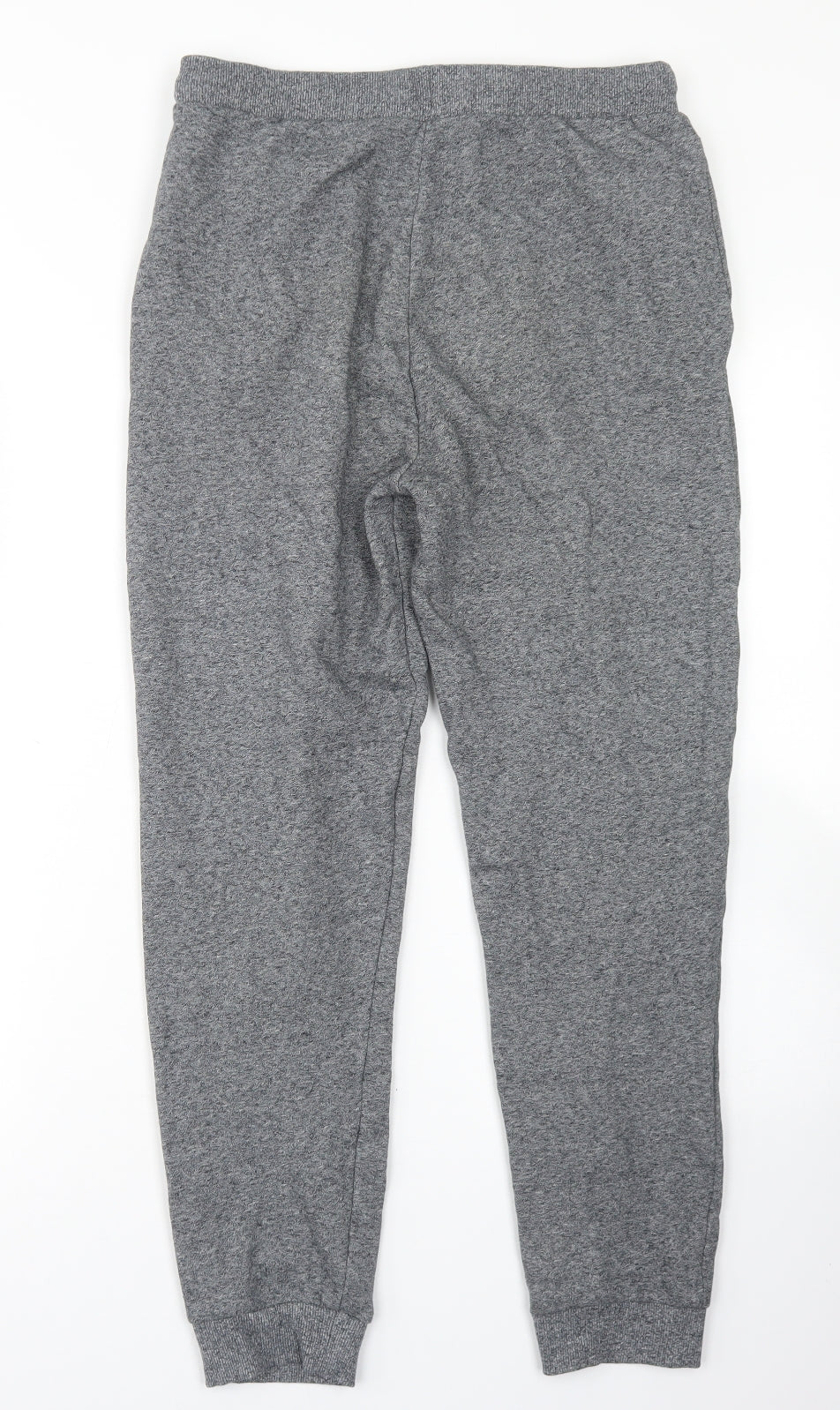 M&S Boys Grey  Cotton Jogger Trousers Size 13-14 Years  Regular Drawstring