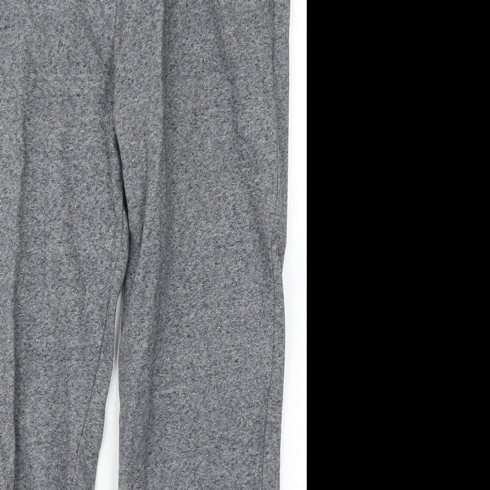 M&S Boys Grey  Cotton Jogger Trousers Size 13-14 Years  Regular Drawstring