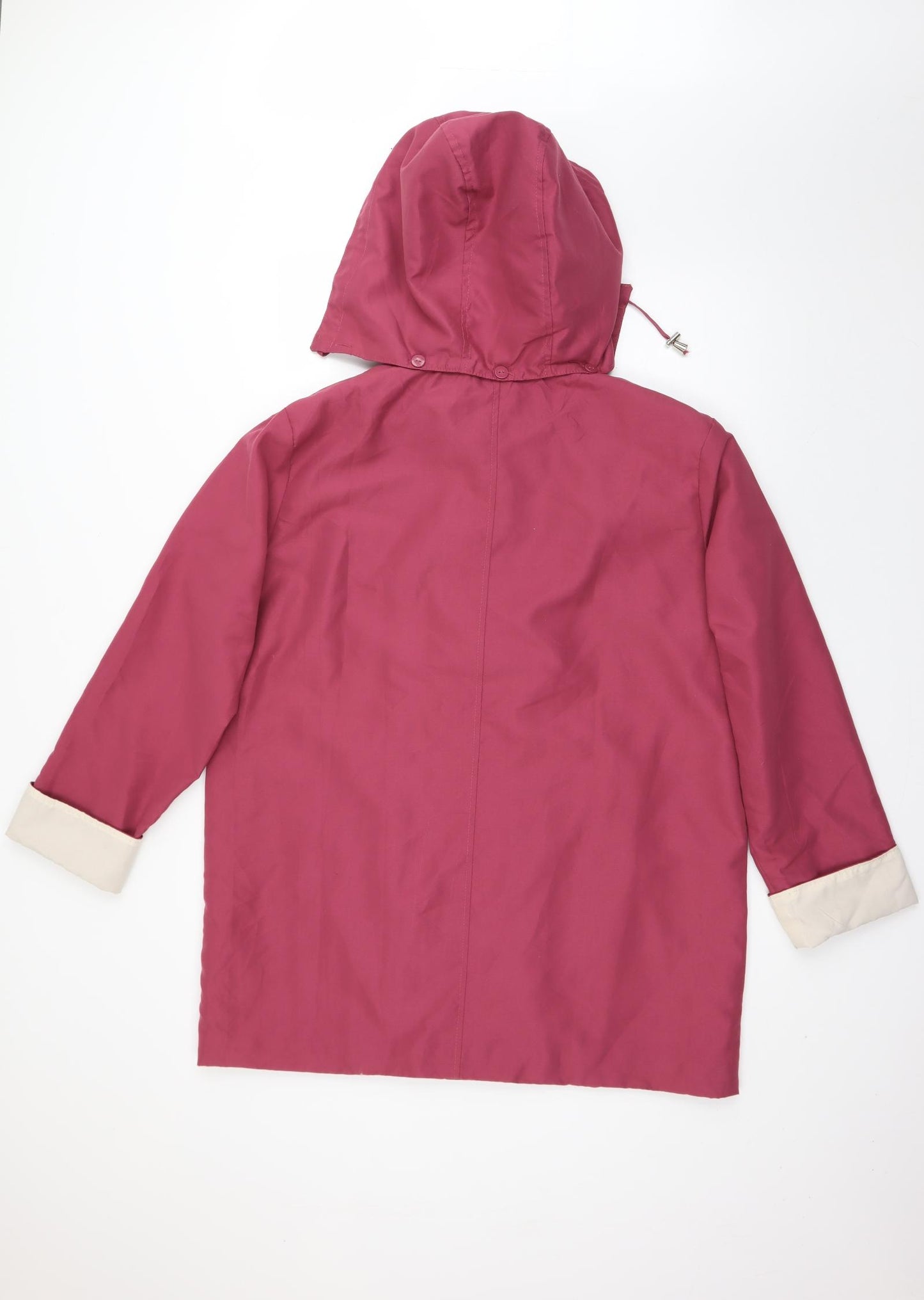 Gabriella Vicenga Womens Red   Jacket  Size 14  Zip