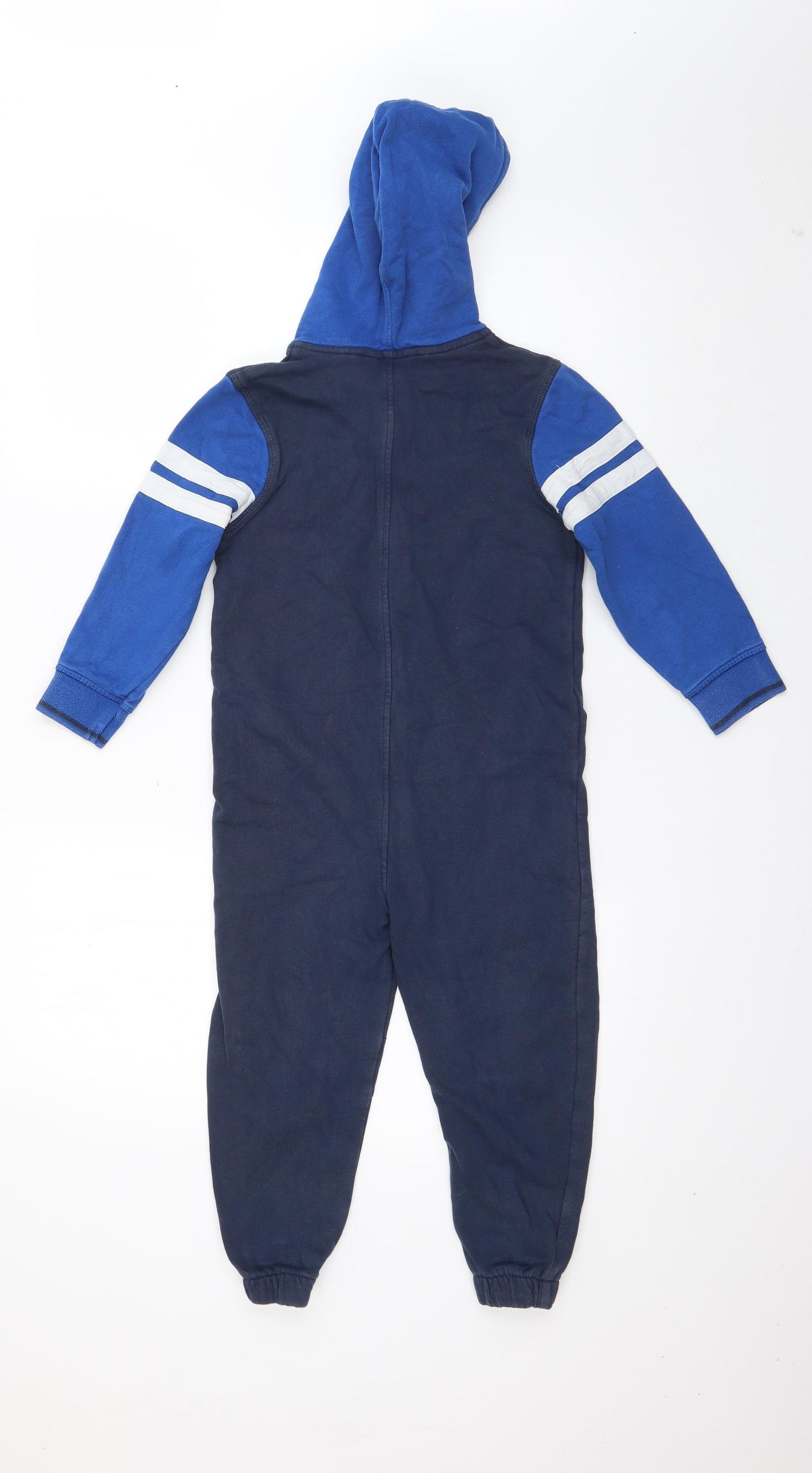George Boys Blue  Cotton  One Piece Size 4-5 Years  Zip - San Diego