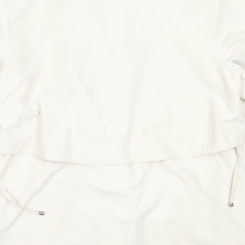 Preworn Womens Beige   Jacket Coat Size 10