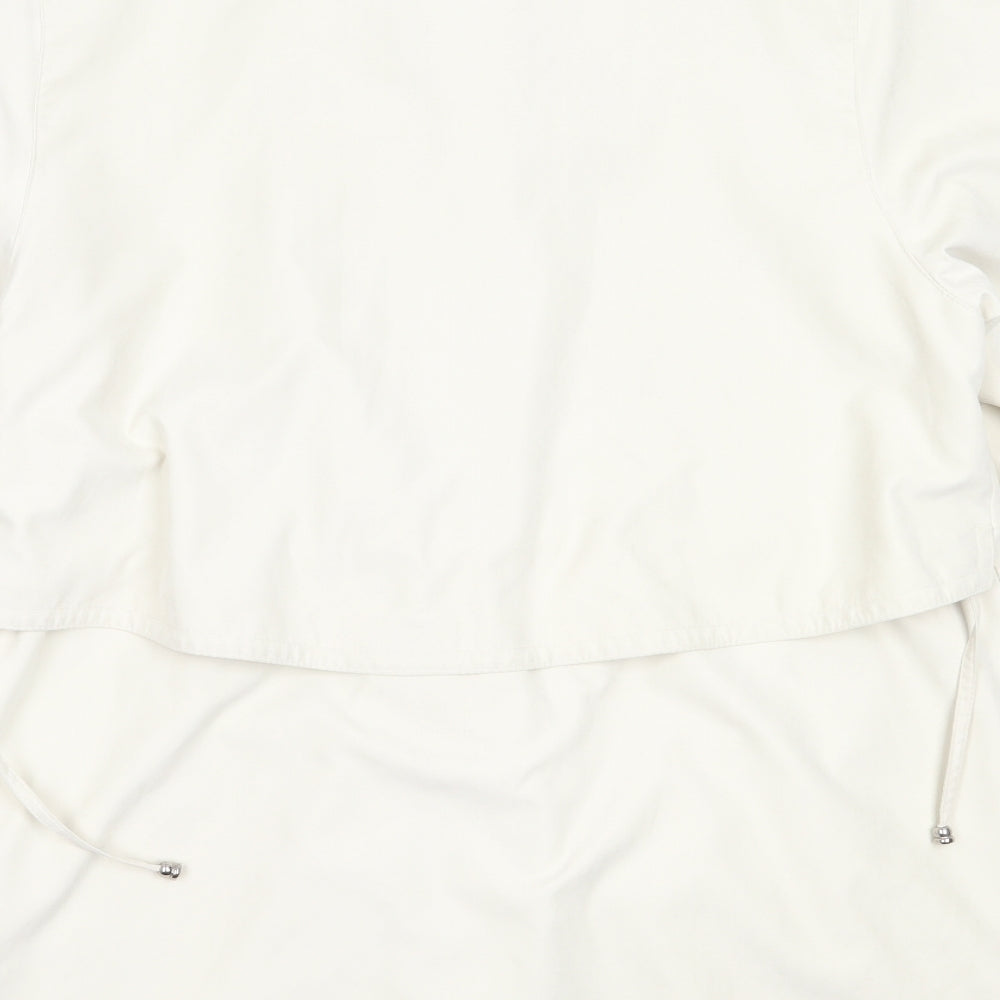 Preworn Womens Beige   Jacket Coat Size 10