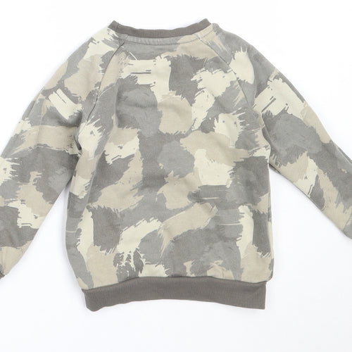 Primark Boys Green  Cotton Pullover Sweatshirt Size 2-3 Years