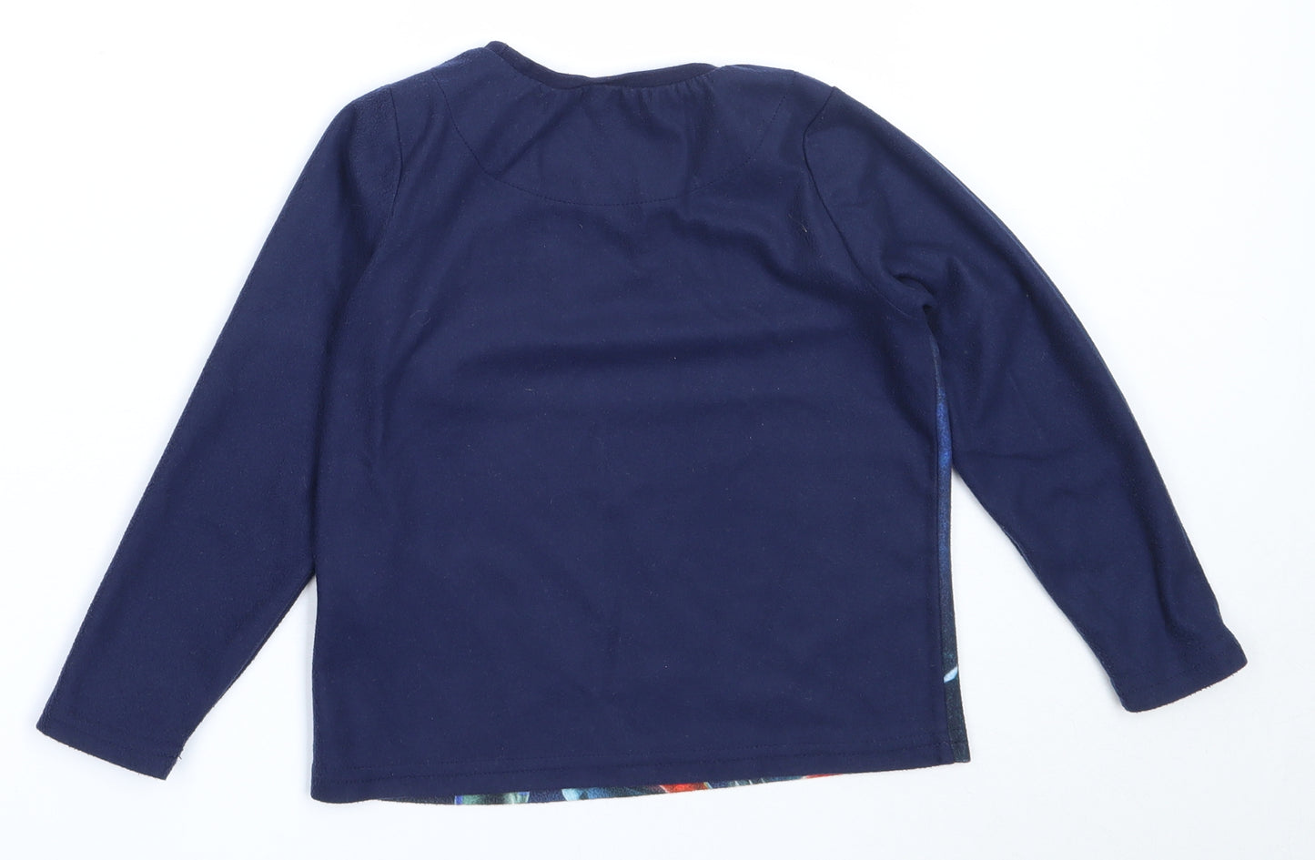 Matalan Boys Blue Solid Polyester  Pyjama Top Size 6 Years   - marvel