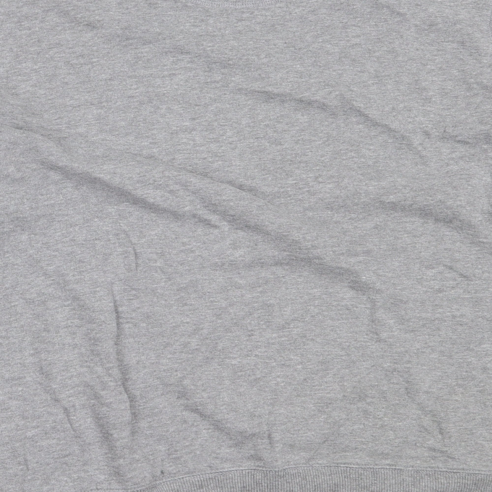Marks and Spencer Mens Grey  Cotton Pullover Sweatshirt Size XL