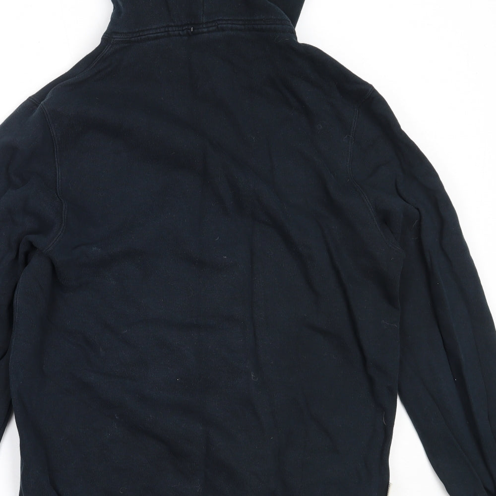 Franklin & Marshall Mens Blue  Cotton Pullover Hoodie Size M
