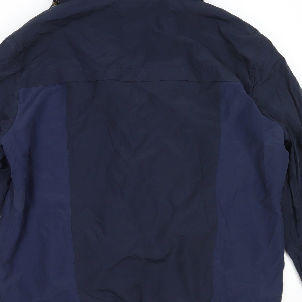 H&M Mens Blue   Windbreaker Coat Size 42