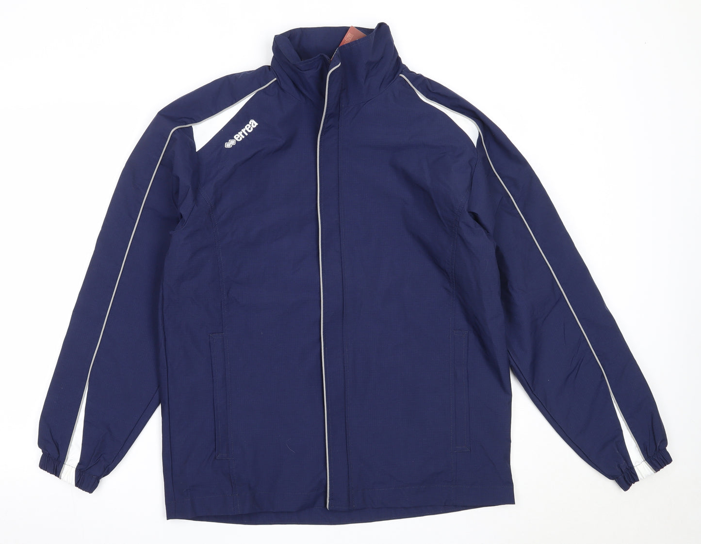 Errea Mens Blue   Windbreaker Coat Size S