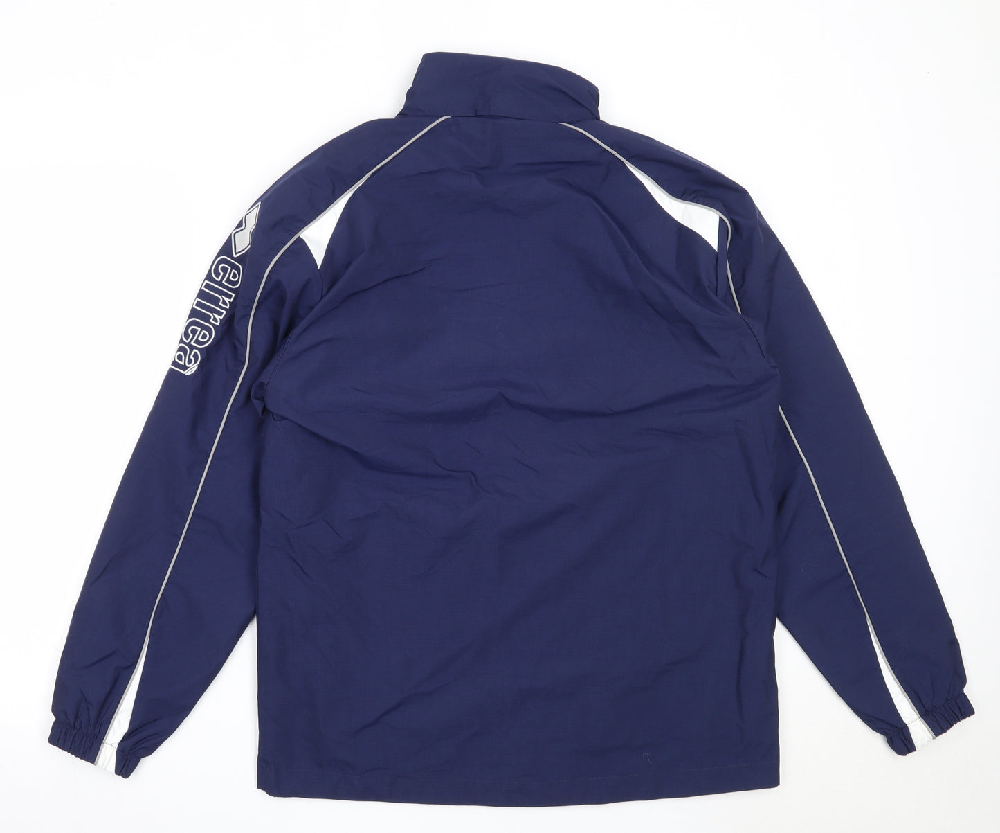 Errea Mens Blue   Windbreaker Coat Size S