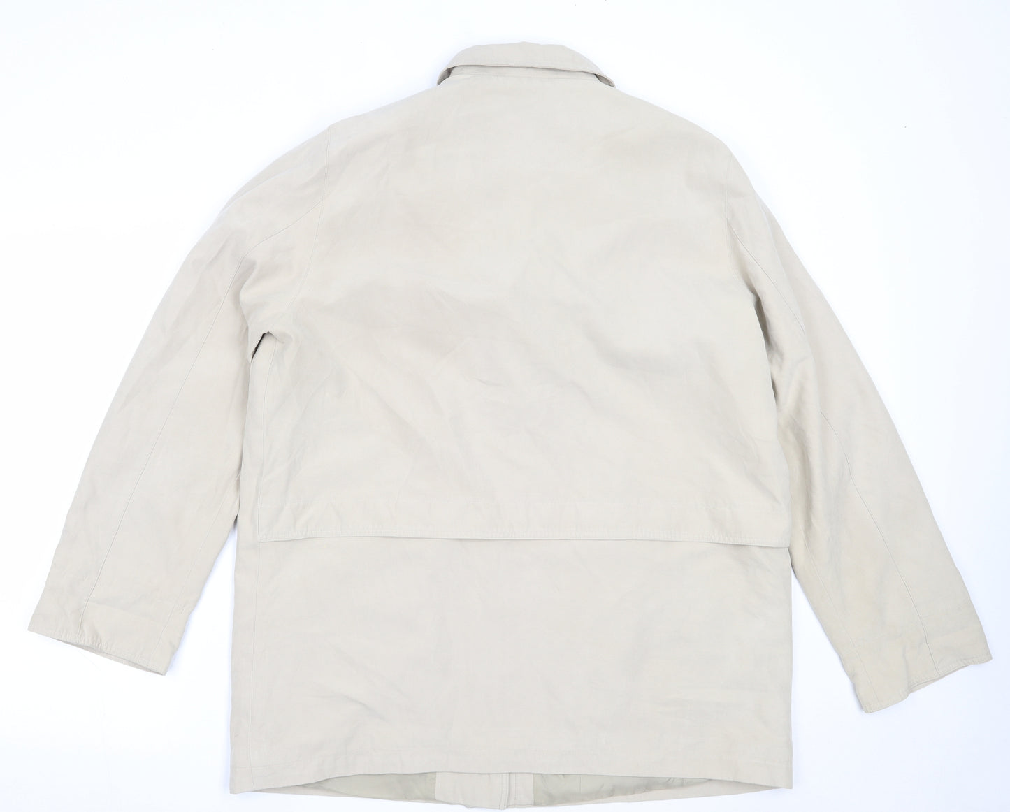 Danna Womens Beige   Overcoat Coat Size 18
