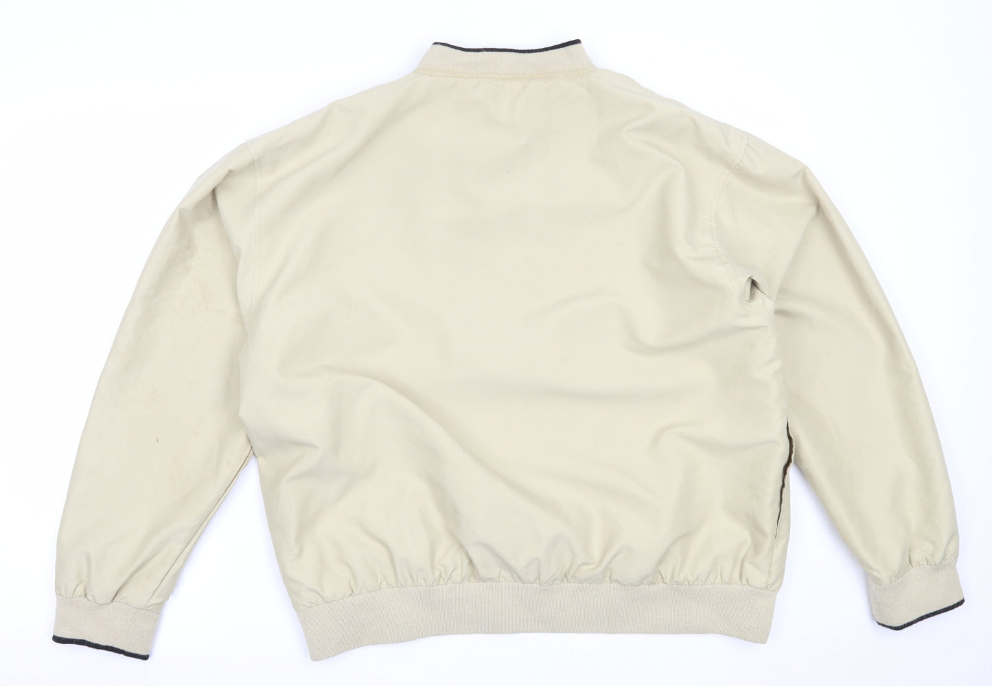 Crane Sports Mens Beige  Polyester Pullover Sweatshirt Size M