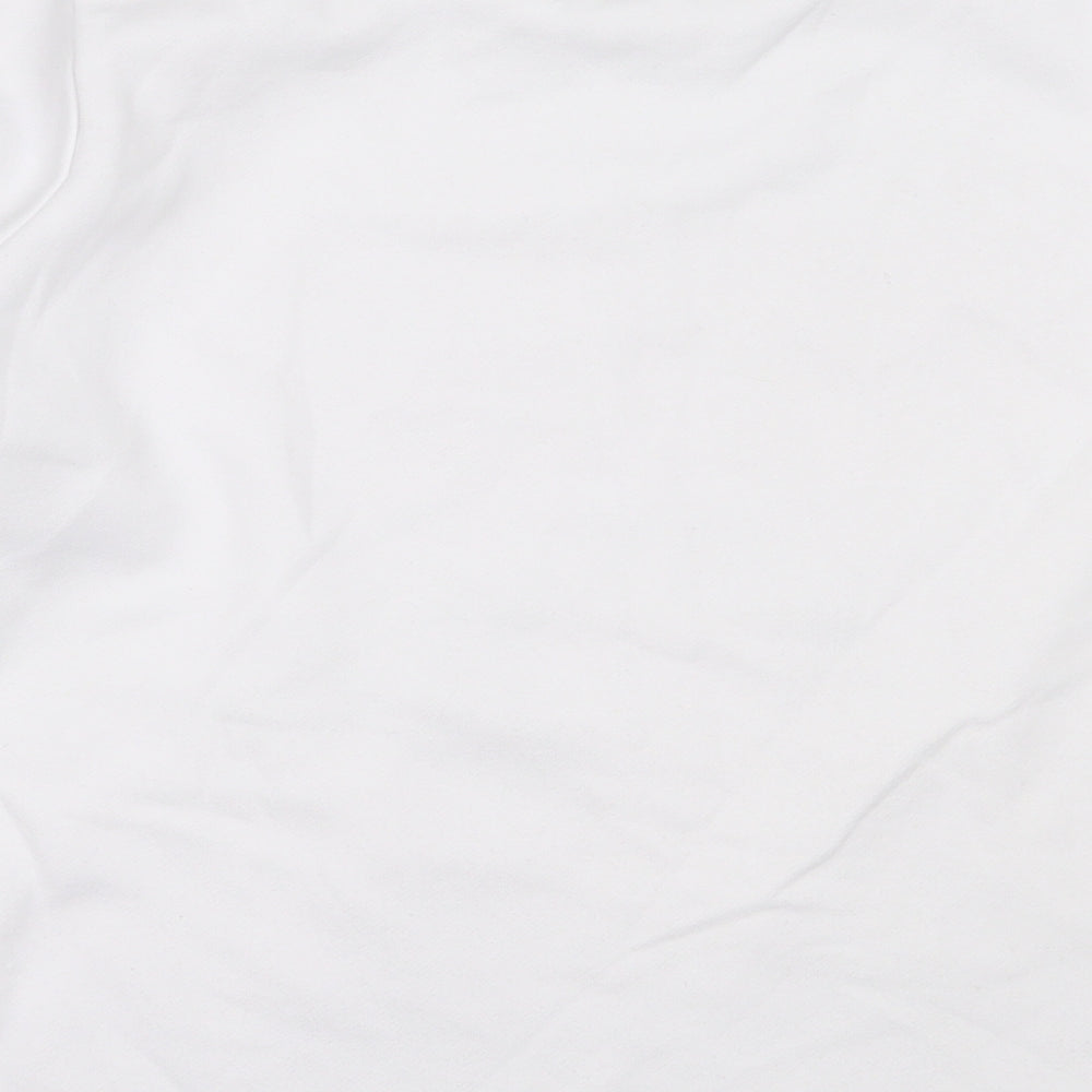 Primark Womens White  Cotton Pullover Sweatshirt Size M   - stranger things