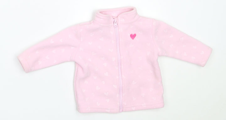 Dunnes Stores Girls Pink Jacket Size 0-3 Months