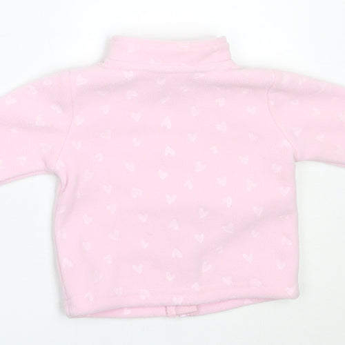 Dunnes Stores Girls Pink   Jacket  Size 0-3 Months