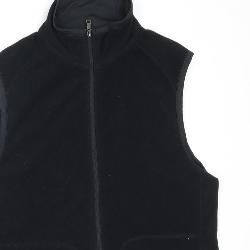 Marks and Spencer Mens Black   Gilet Coat Size M