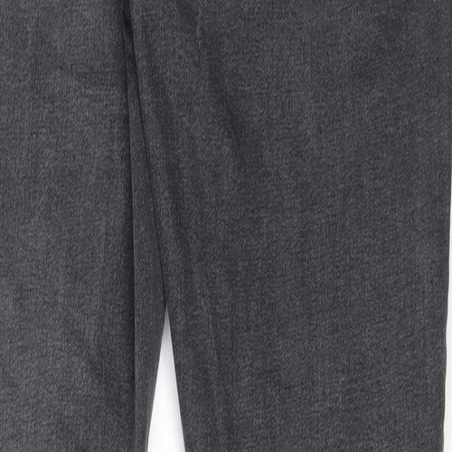Topshop Womens Black  Cotton Skinny Jeans Size 28 in L26 in Regular