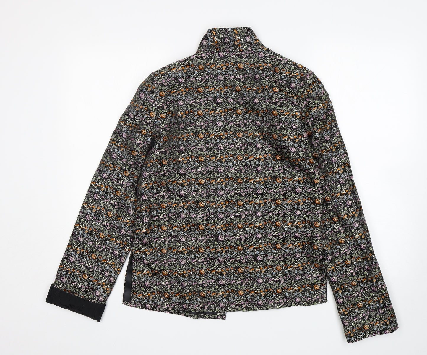 Henki Womens Multicoloured Floral  Jacket Blazer Size M