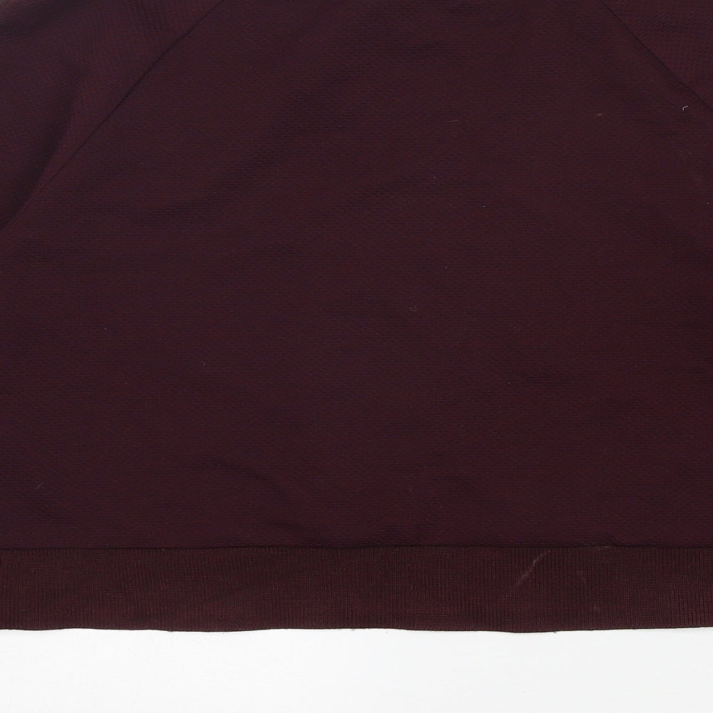 H&M Womens Purple  Polyester Pullover Sweatshirt Size 14