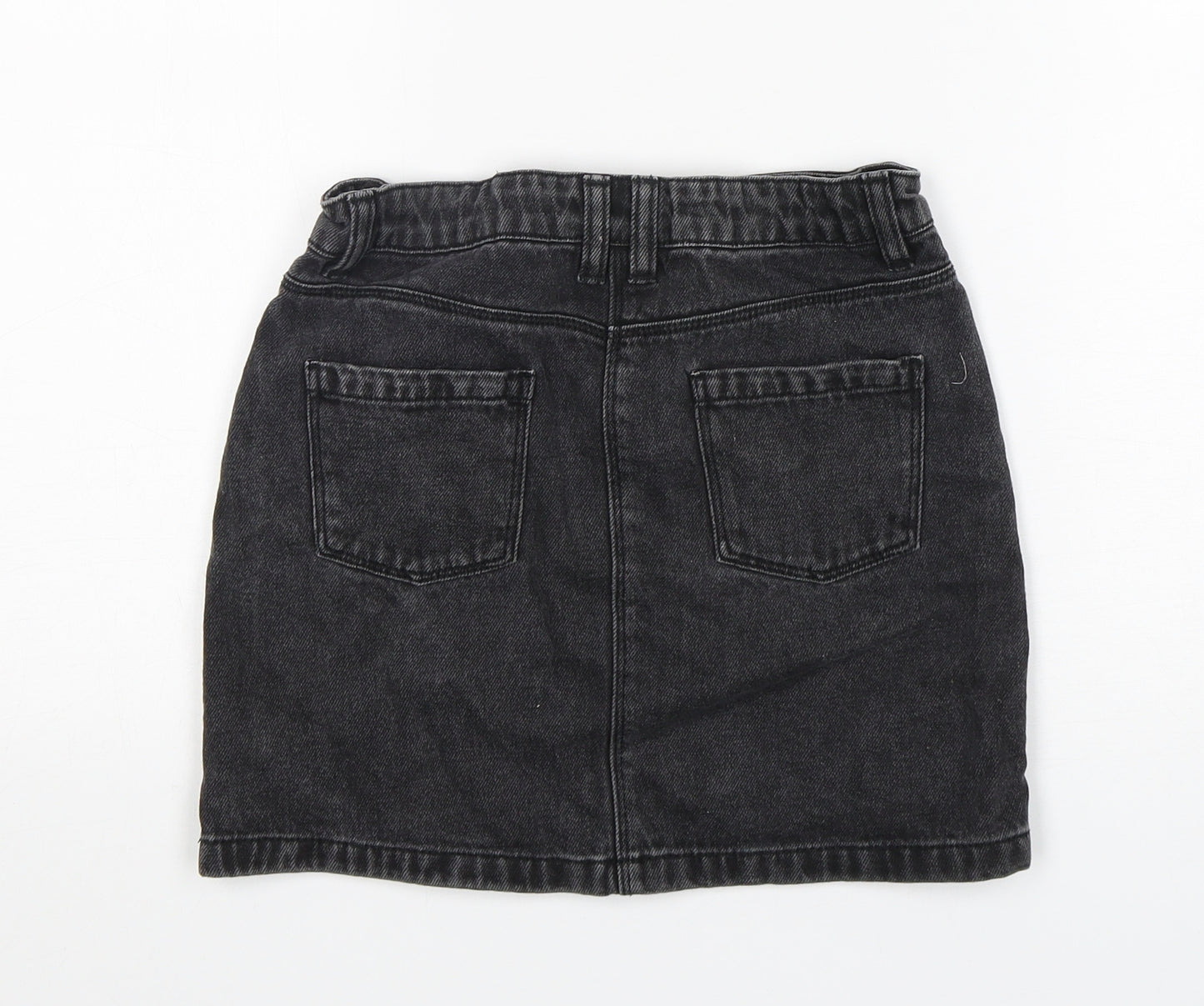 Matalan Girls Grey  Cotton Tulip Skirt Size 9 Years  Regular