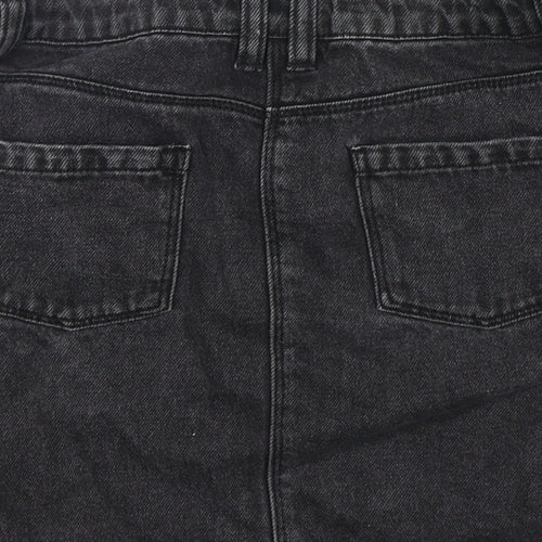 Matalan Girls Grey  Cotton Tulip Skirt Size 9 Years  Regular