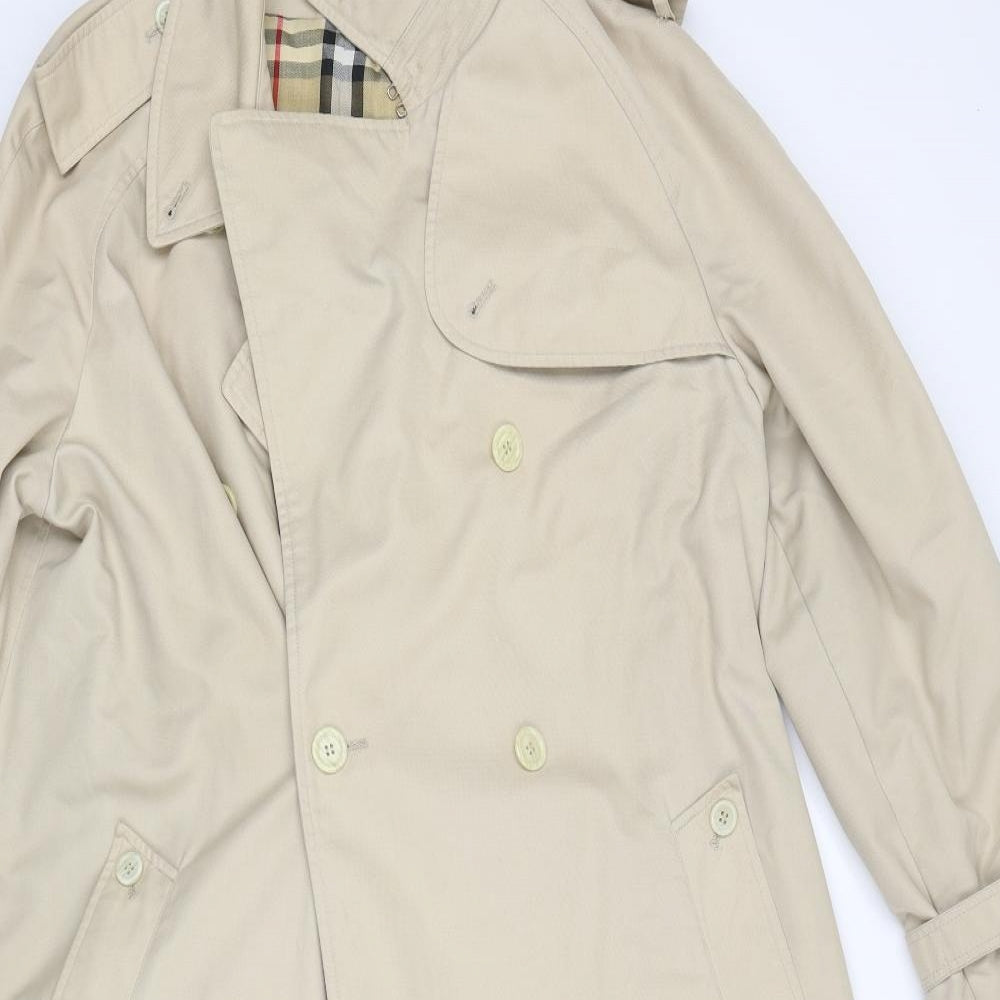 Bartsons Womens Beige   Trench Coat Coat Size 14