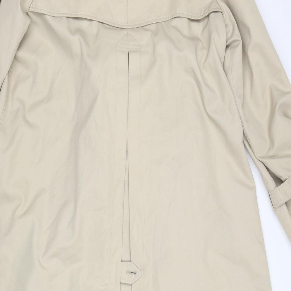 Bartsons Womens Beige   Trench Coat Coat Size 14