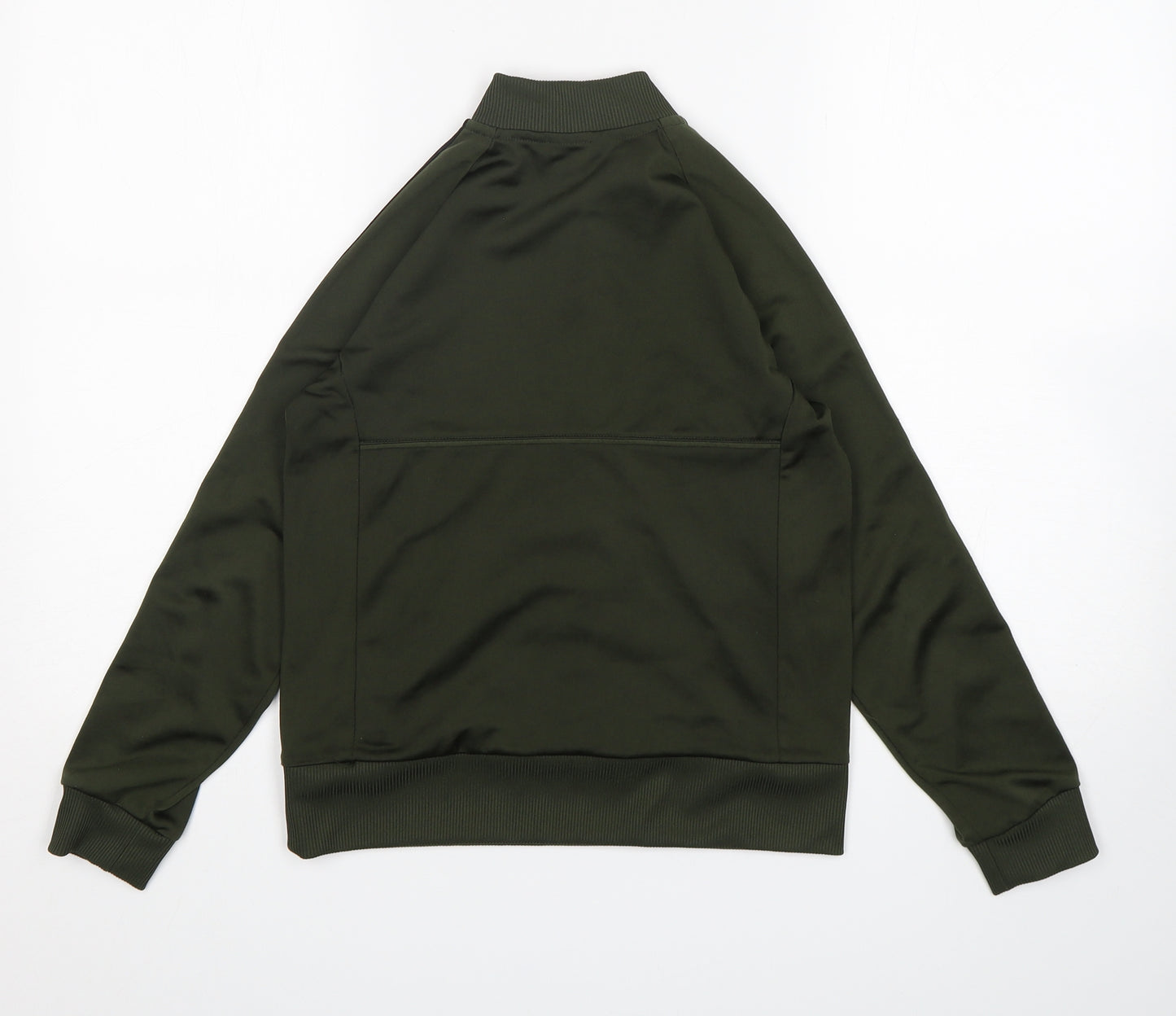 adidas Boys Green  Polyester Pullover Sweatshirt Size 9-10 Years