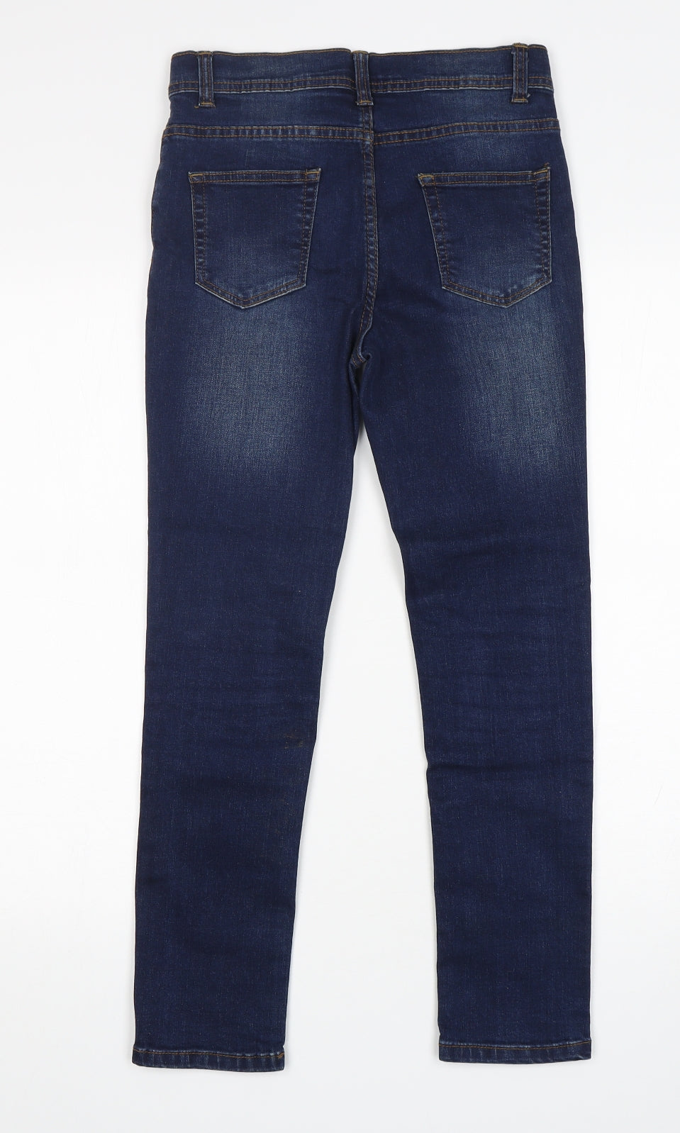Primark Boys Blue  Cotton Skinny Jeans Size 10-11 Years  Regular