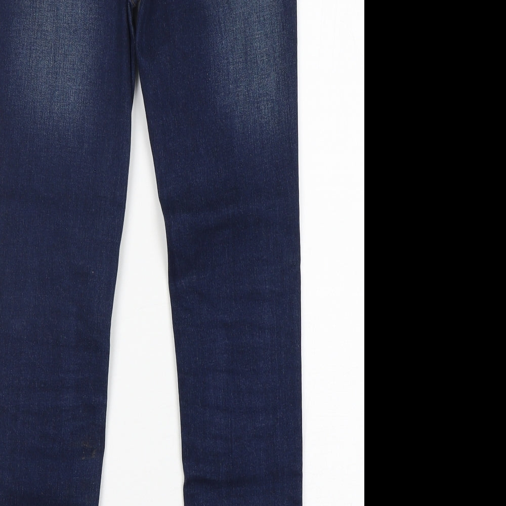 Primark Boys Blue  Cotton Skinny Jeans Size 10-11 Years  Regular