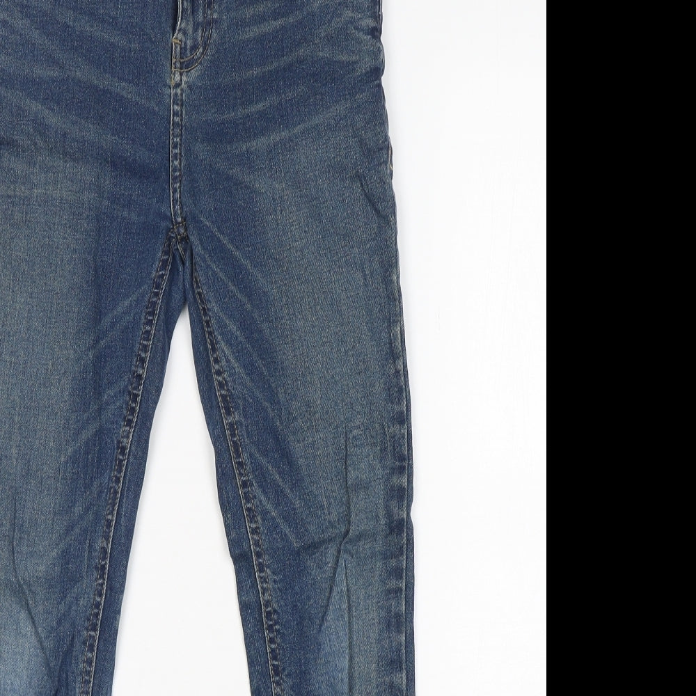M&S Boys Blue  Cotton Skinny Jeans Size 10-11 Years  Regular