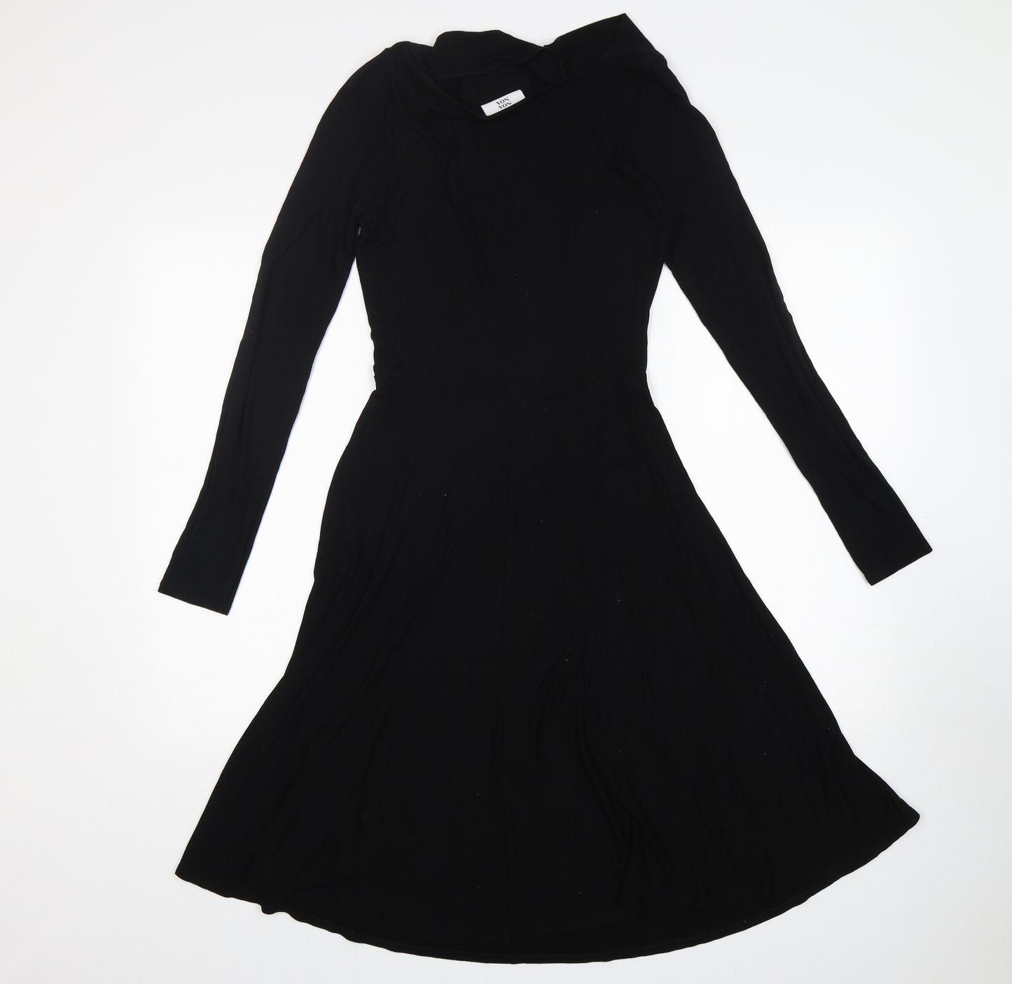 Noa Noa Womens Black   Fit & Flare  Size S  Round Neck